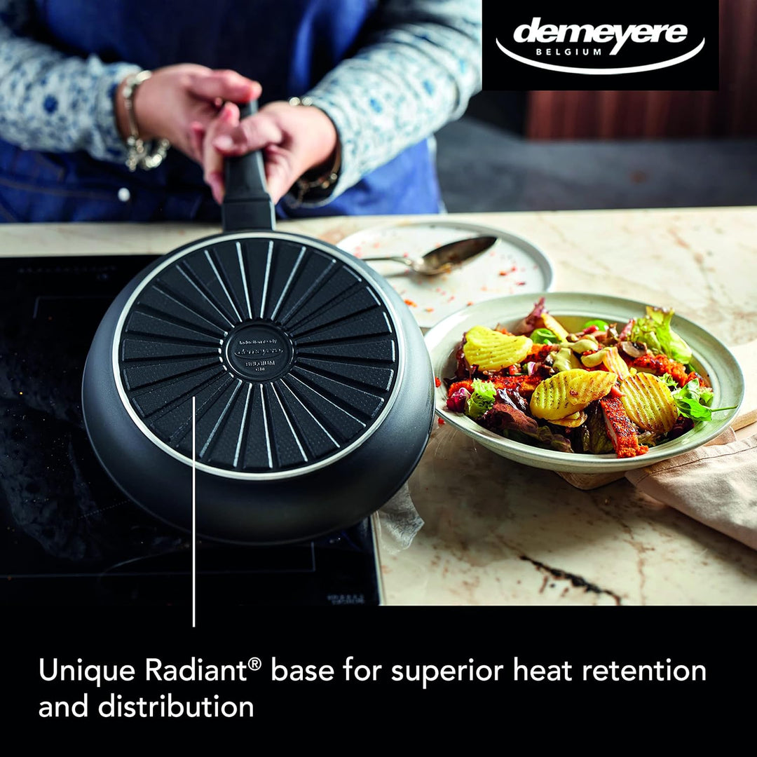 demeyere Alu Classico 3 Ceraforce® Bratpfanne fuer Induktion und alle anderen Herdarten, keramische