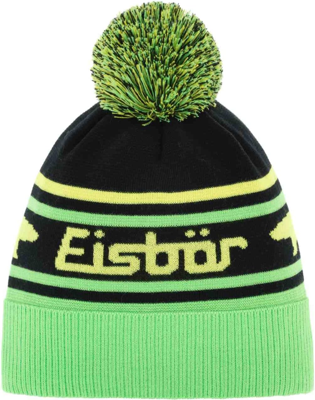 Eisbär Chani OS Pompon MÜ Kids LightGreen-schwarz-LightYellow