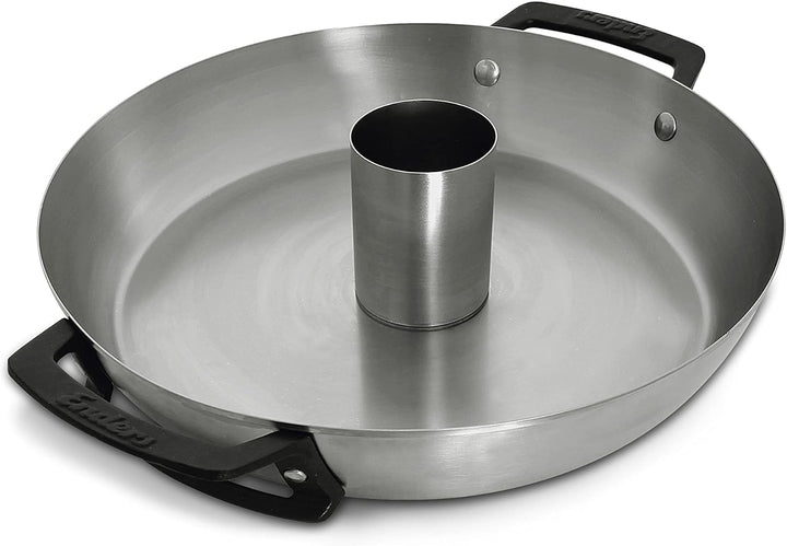 Enders® SWITCH GRID Geflügelbräter, aus Edelstahl + Gusseisen-Griffe & ® GEMÜSEPFANNE Grill-Zubehör
