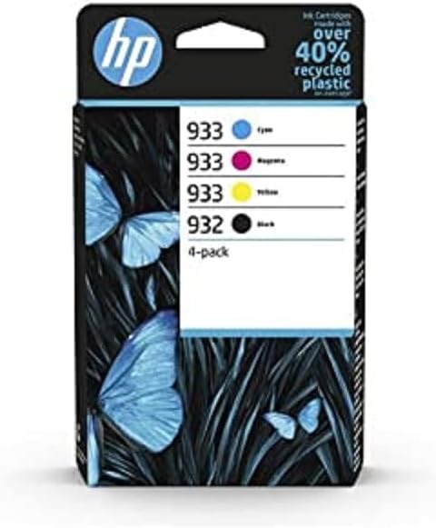 HP 932/933 Combo Pack - 4er-Pack - Schwarz, Cyan, Magenta, Gelb