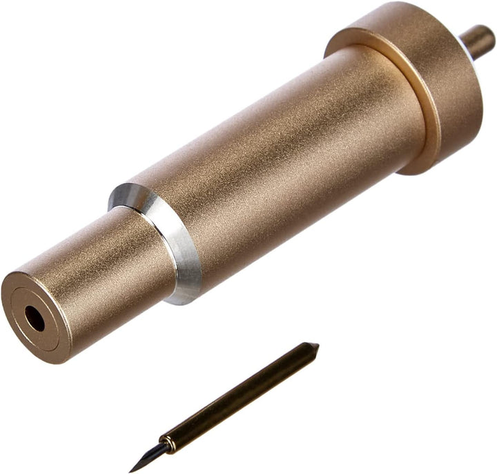 Cricut 2004225 395905 Premium-Feinschnittklinge + Gehäuse, Gold, Multicolour,OneSize Hochwertige fei