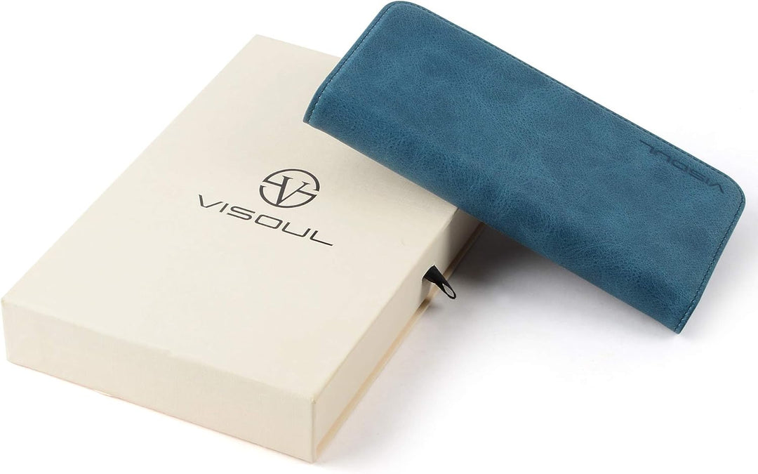 VISOUL iPhone SE 2022/2020 Hülle, iPhone 8/7 Handyhülle,Stossfeste Schutzhülle [Erstklassiges Rindsl