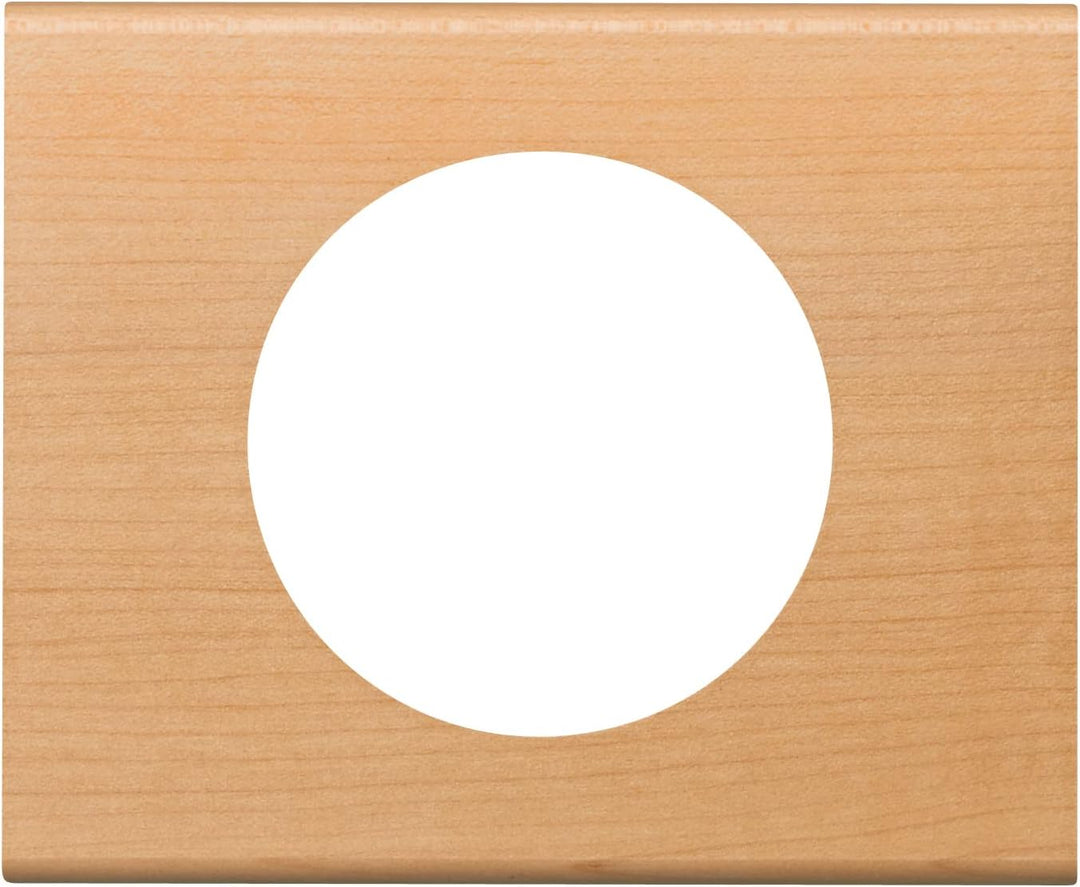Legrand Céliane2 Platte mit Loch, Elfenbein, LEG69211 Bois Erable, Bois Erable