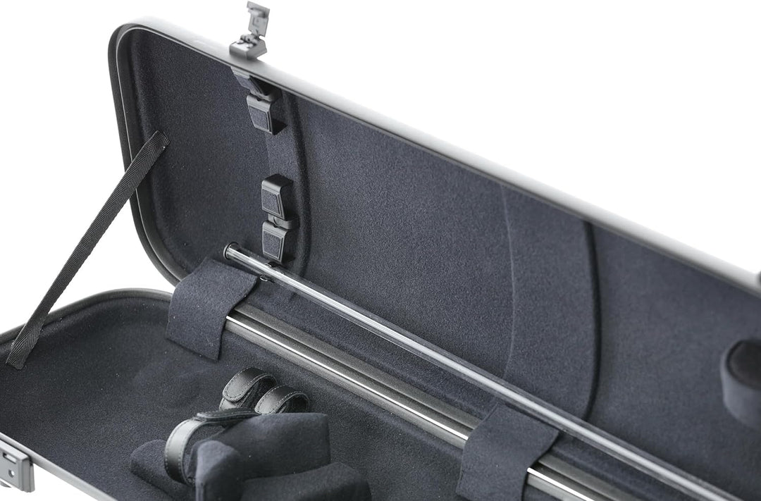 GEWA Violinkoffer AIR 2.1 weiss hochglanz, mit zusätzlichem Seitengriff, Made in Germany weiss mit z