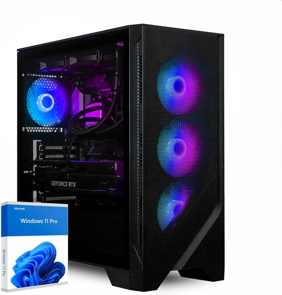 dcl24 Gaming PC Intel i9 14900KF, RTX5070Ti 16GB - 1000GB SSD, 32GB DDR5, RGB Gamer Computer mit 24x