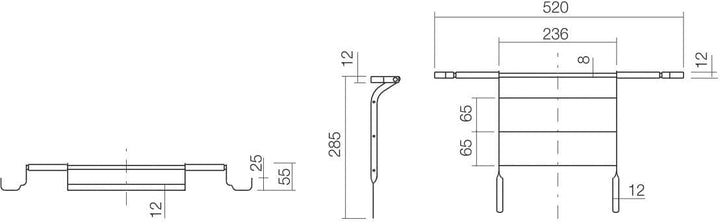 Alape˘ Alurost für Alape Ausgussbecken aus robustem Aluminium, für Keller, Waschküche, Garten, Garag