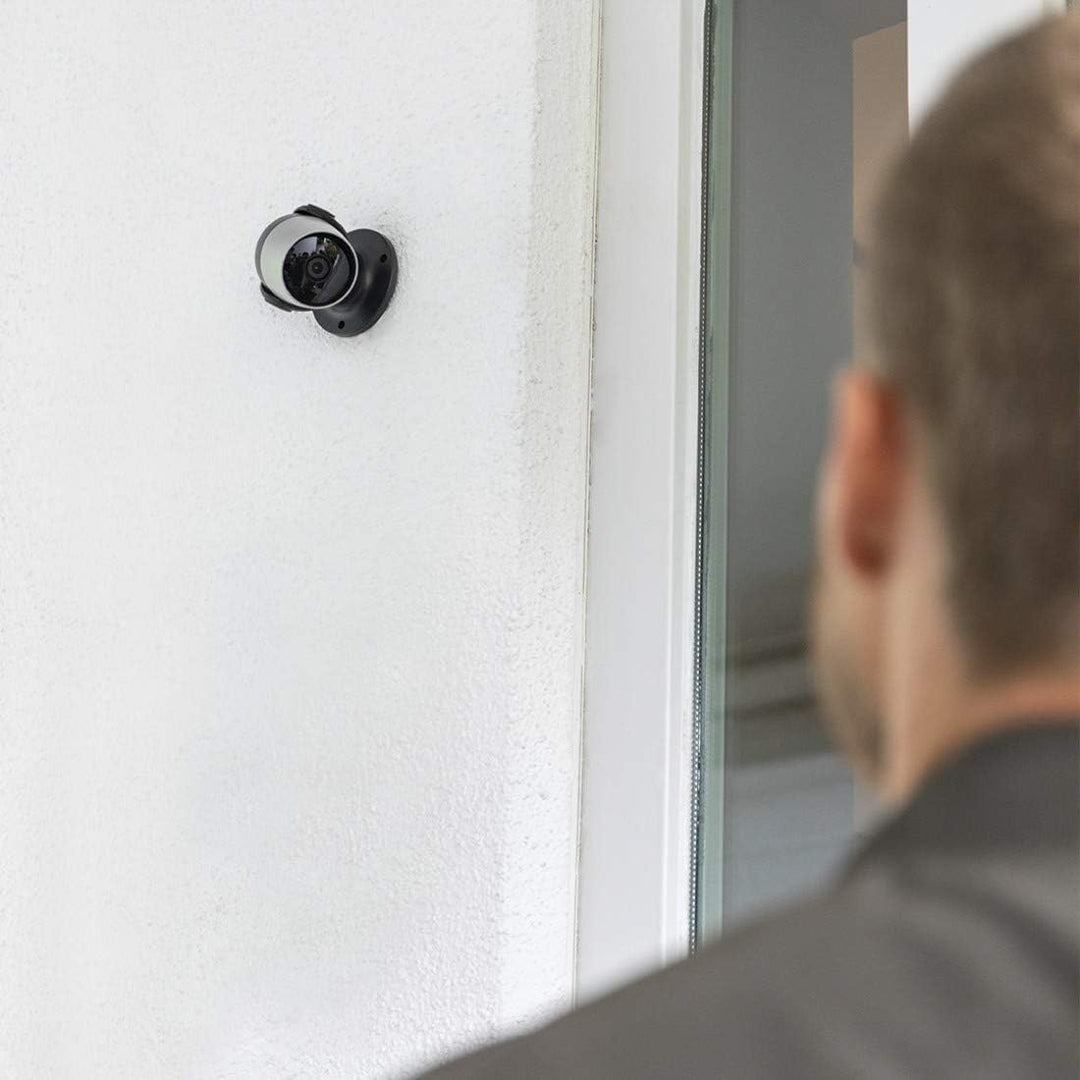 Hama Überwachungskamera WLAN (WLAN Kamera f. aussen, Outdoor-Kamera mit Sprach- u. App-Steuerung, we