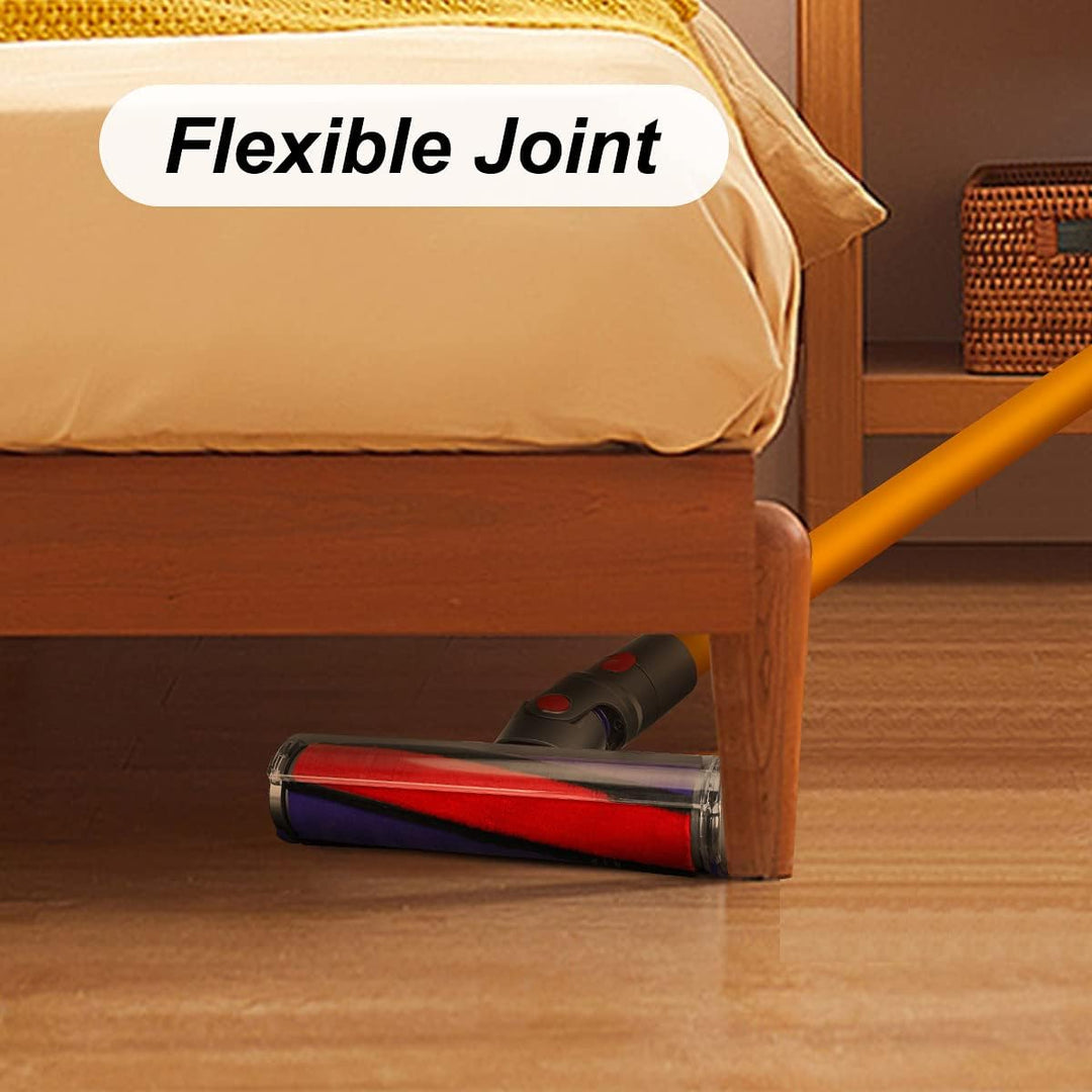 DrRobor Softwalze Bodendüse Zubehör für Dyson V10 V11 V15 Staubsauger, Elektrischer Soft Roller Bürs