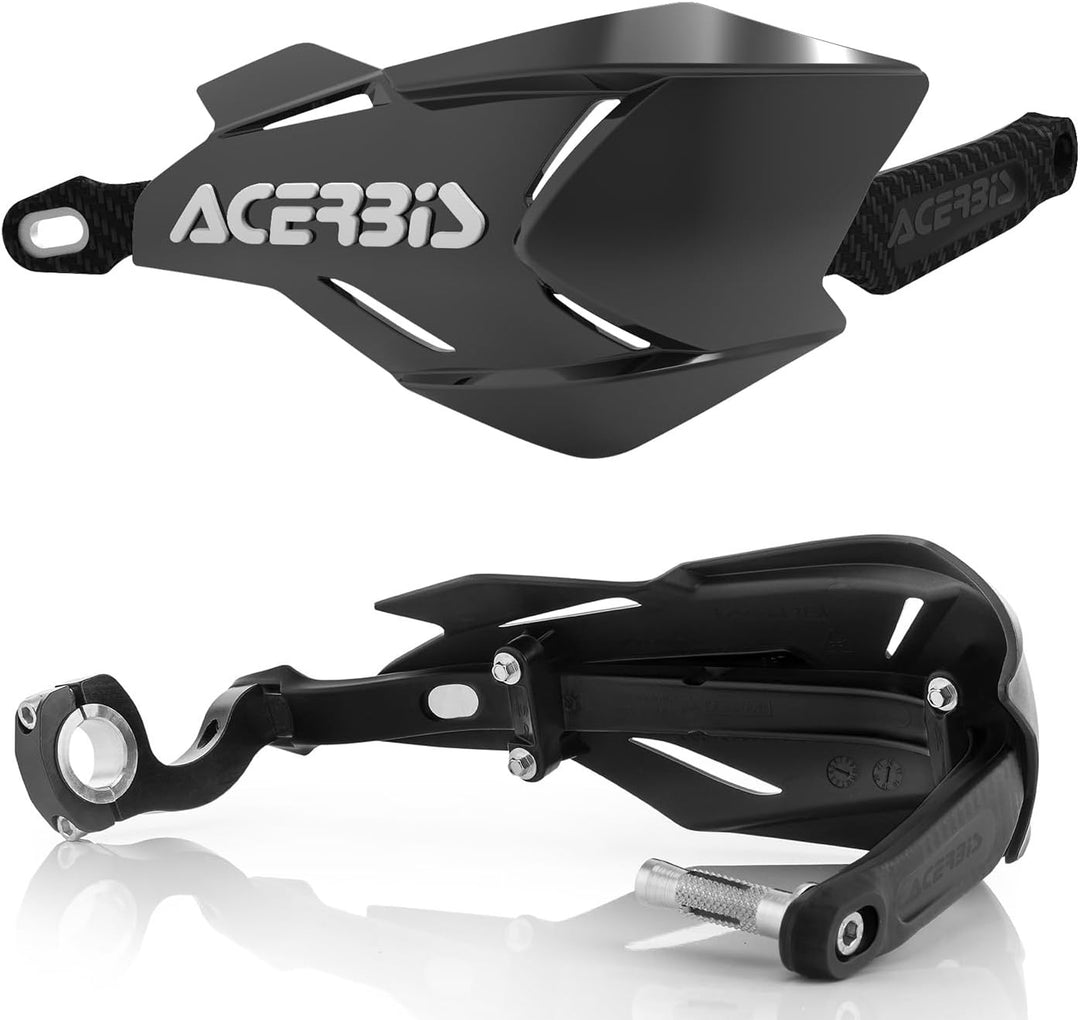 ACERBIS Handschutz X-FACTORY SCHWARZ/SCHWARZ, Schwarz