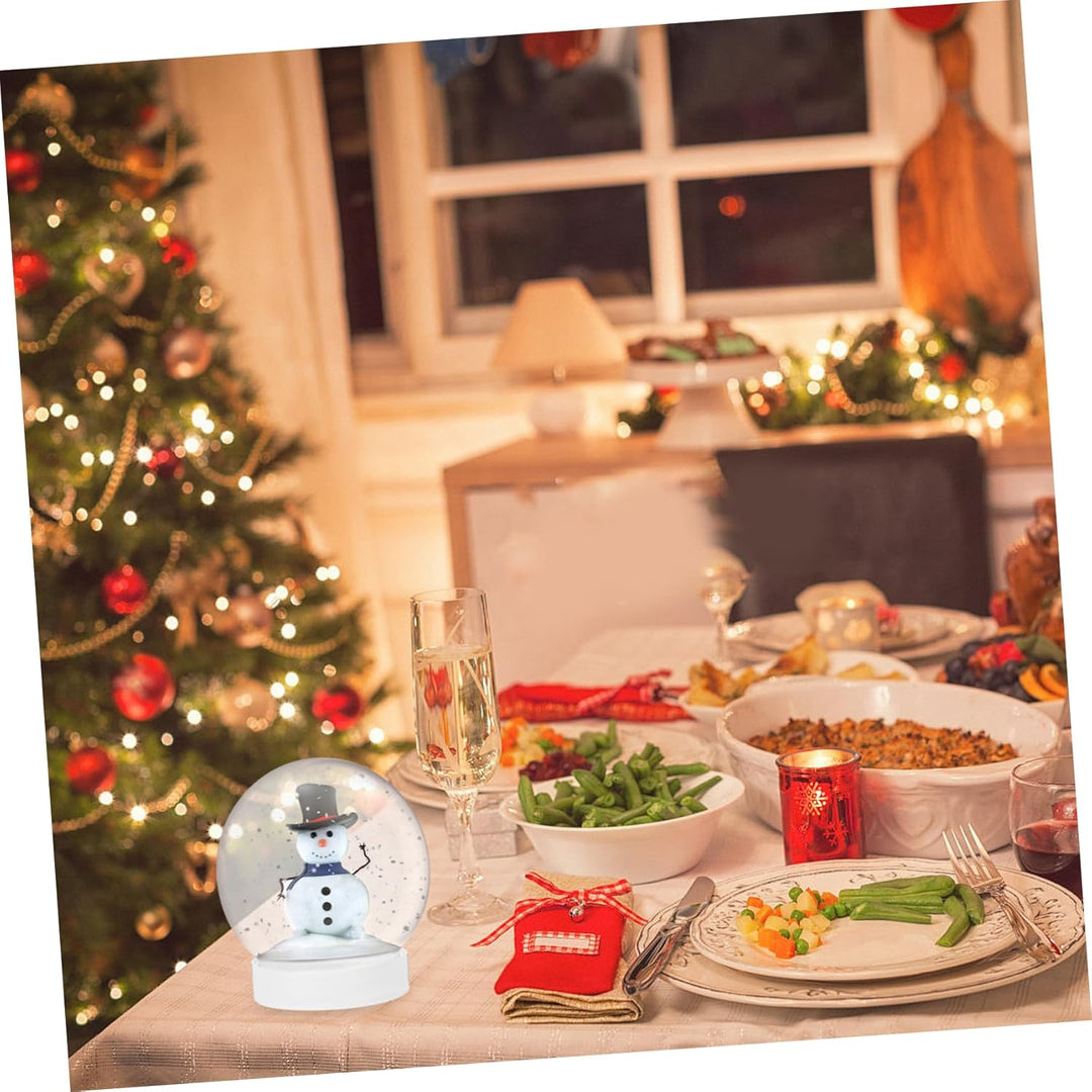 HOMSFOU 10 Stück Weihnachten DIY Schneekugel Requisite Weihnachten DIY Basteln Herstellung DIY Herst