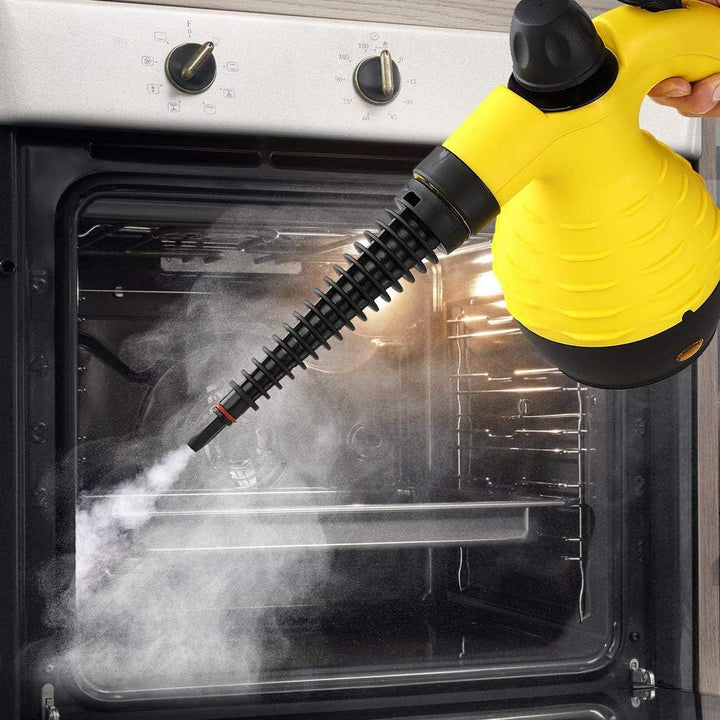 Bakaji Tragbarer Dampfreiniger, Leistung 1050 W, Druck 3,2 bar, 28 g/min, Tank 300 ml, schnelle Erwä