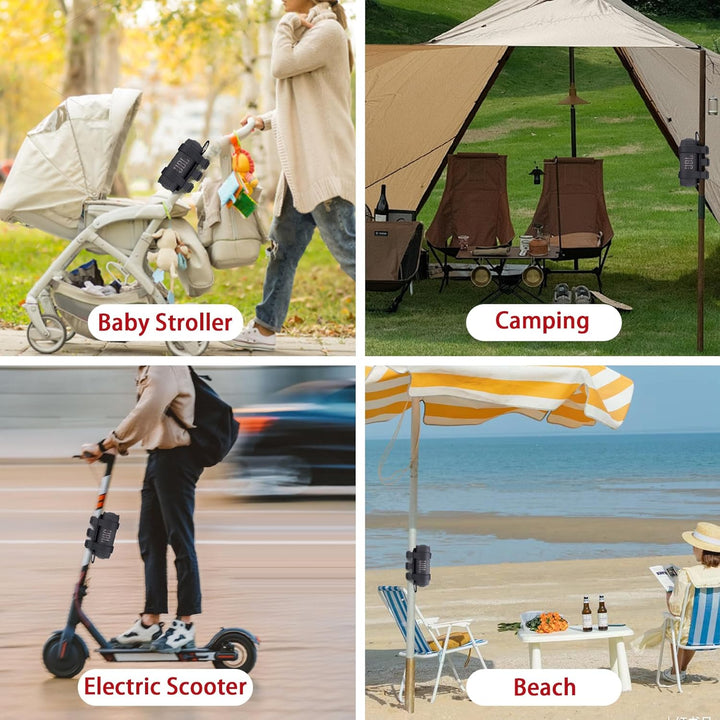 co2CREA Tragbare Lautsprecher-Halterung für die meisten kabellosen Bluetooth-Lautsprecher, Outdoor-L