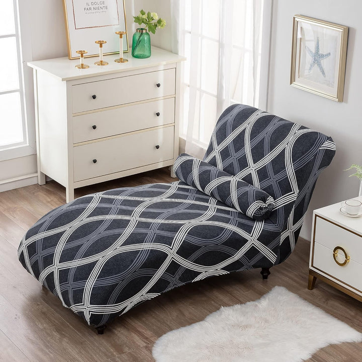 CHNSHOME Chaiselongues Schonbezüge für Wohnzimmer Chaiselongue Abdeckung Stretch Liegesessel Schonbe