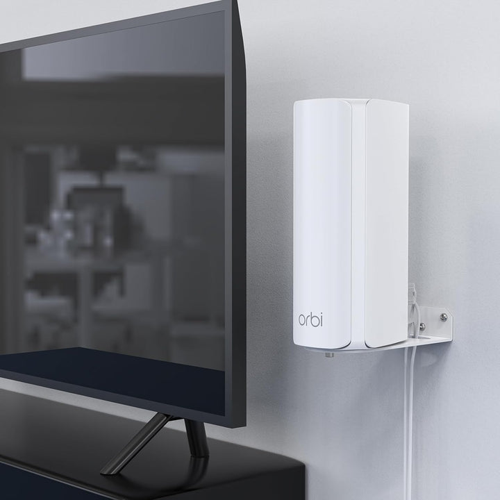 HOLACA Wandhalterung Kompatibel mit Orbi WiFi 7 Mesh-Netzwerksystem (770-Serie), Metallhalterung für