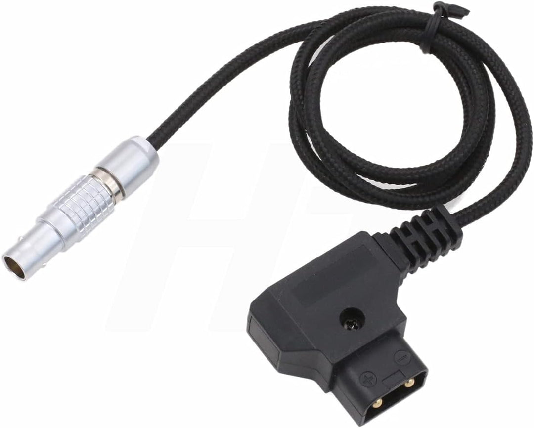 HangTon Flexibles geflochtenes D-Tap auf 0B 2 Pin Netzkabel für Teradek Bolt Bond, Transvideo SmallH