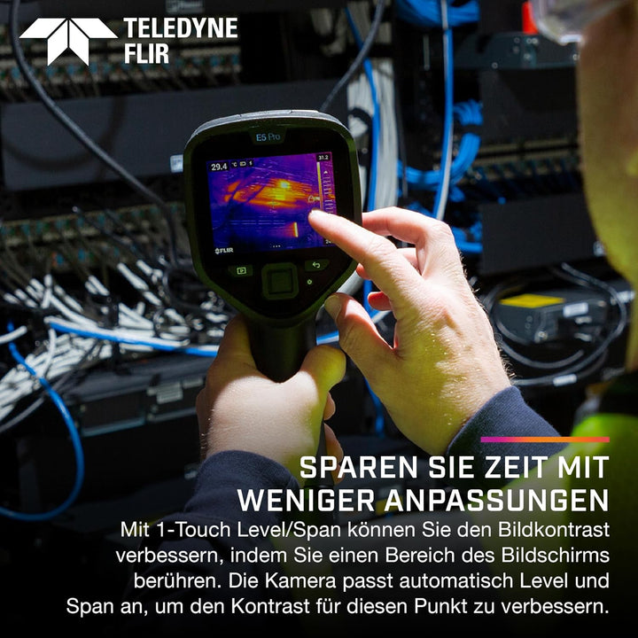 FLIR E5 Pro - Commercial Thermal Imaging Camera with Wifi. High Resolution Infrared Cameara with FLI