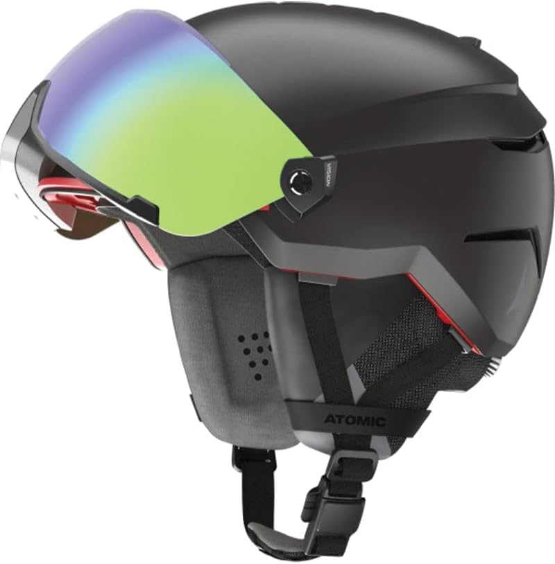 ATOMIC Skihelm Savor Visor HD Weiss 55-59, Weiss 55-59