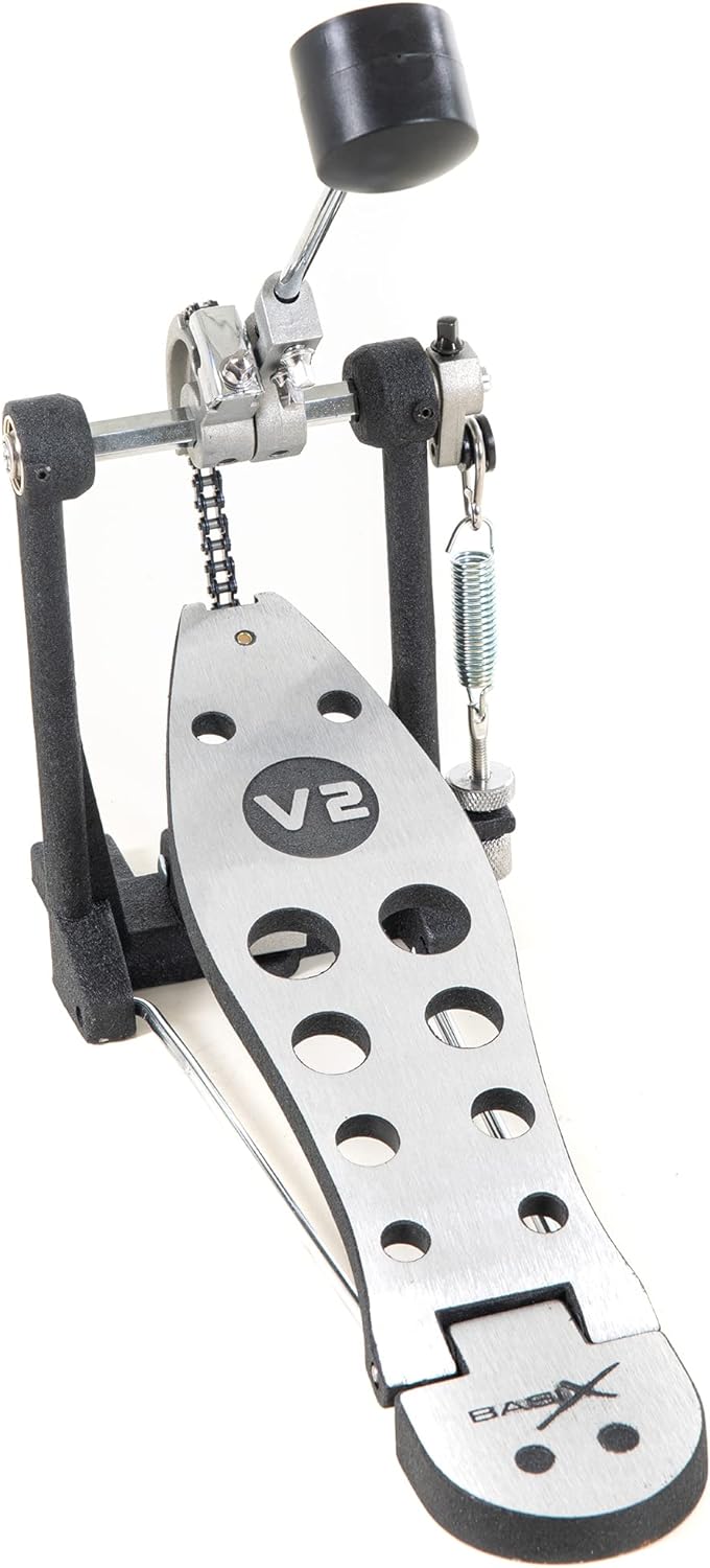 GEWA Fussmaschine PD-100-V2 Doppelsäule, schwarz, pulverbeschichtet, stufenlos einstellbare Federauf