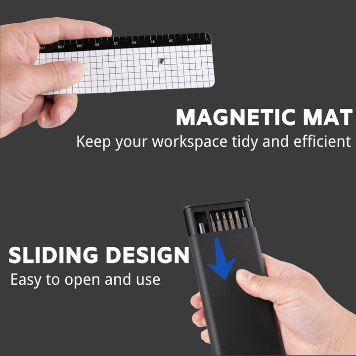 FANACAN Feinmechaniker Schraubendreher Set, Mini Werkzeug Set mit Torx T5 T6 T8 T9 T10, usw, Reparat