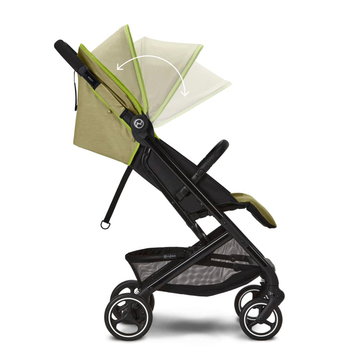Cybex Gold Kinderwagen Beezy mit One-Pull Harness, Ab Geburt bis ca. 4 Jahre (max. 22 kg), Kompakt u