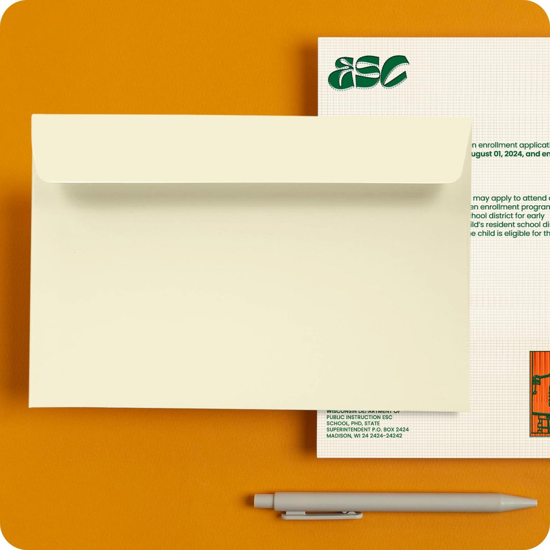 Netuno 100 Briefumschläge Weiss DIN C5 162 x 229 mm 120g Aster Smooth Extra White Briefkuverts haftk