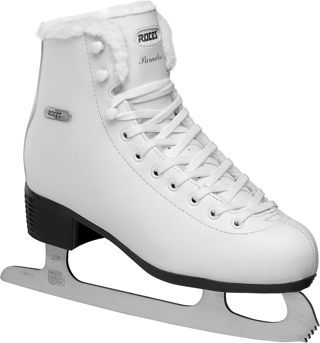 Roces Damen Paradise Eco-fur Freizeit-Schlittschuh 38 Weiss, 38 Weiß