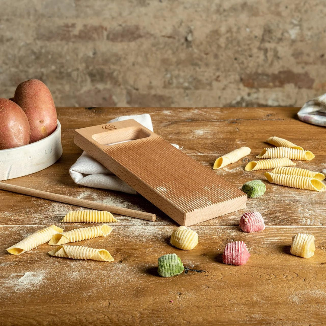 Rigagnocchi Gnocchi Board mit Stiel für Garganelli