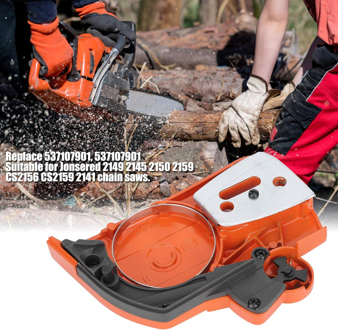 Cikonielf Kettenbremsstangenseitenkupplungsabdeckung für Jonsered 2149 2145 2150 2159 CS2156 CS2159