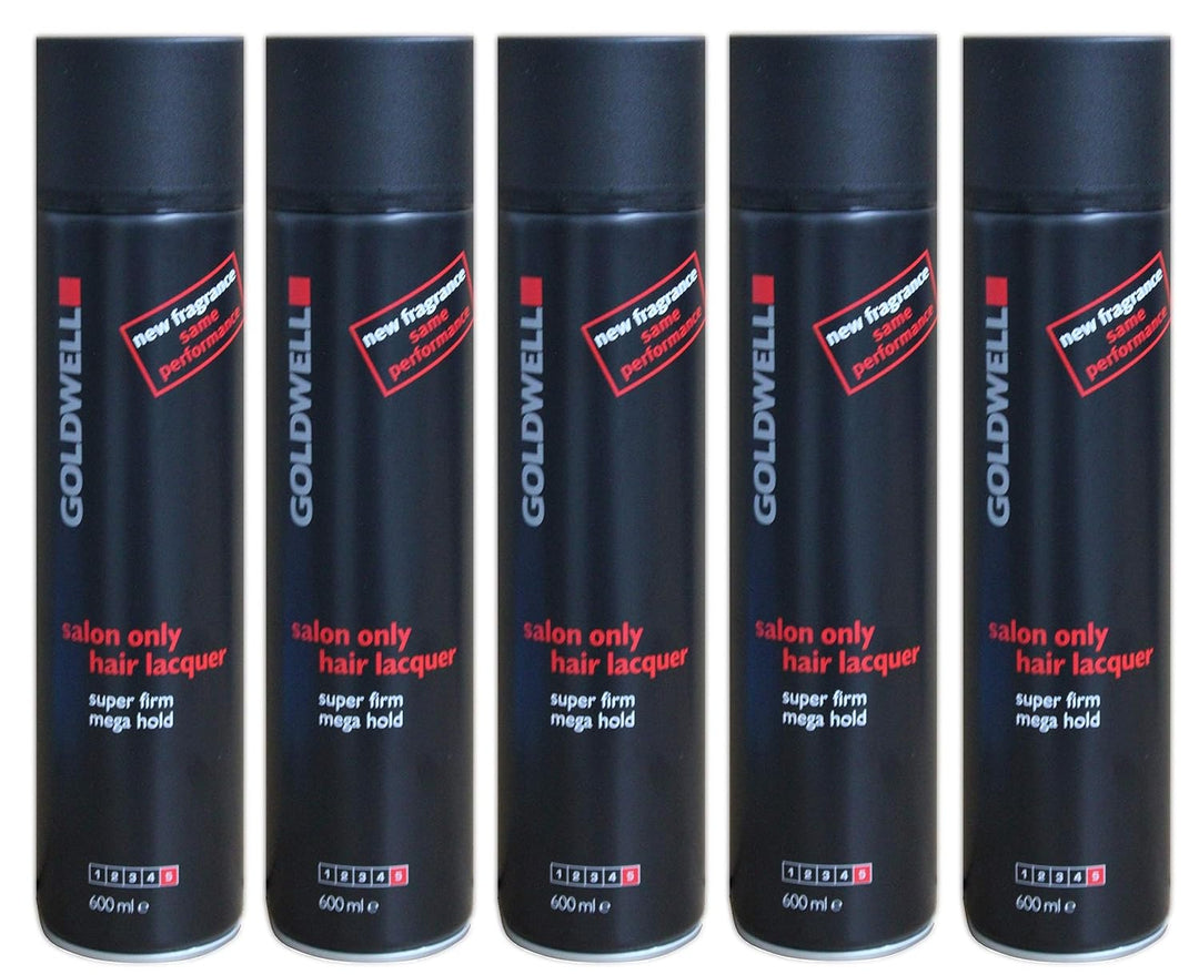 5er Hair Lacquer Haarlack Salon Only Goldwell Extra Strong Hold 600 ml Goldwell 600 ml (5er Pack), G