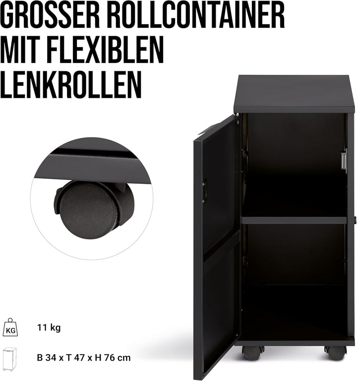 Enders Modularer Trolley, Schwarz