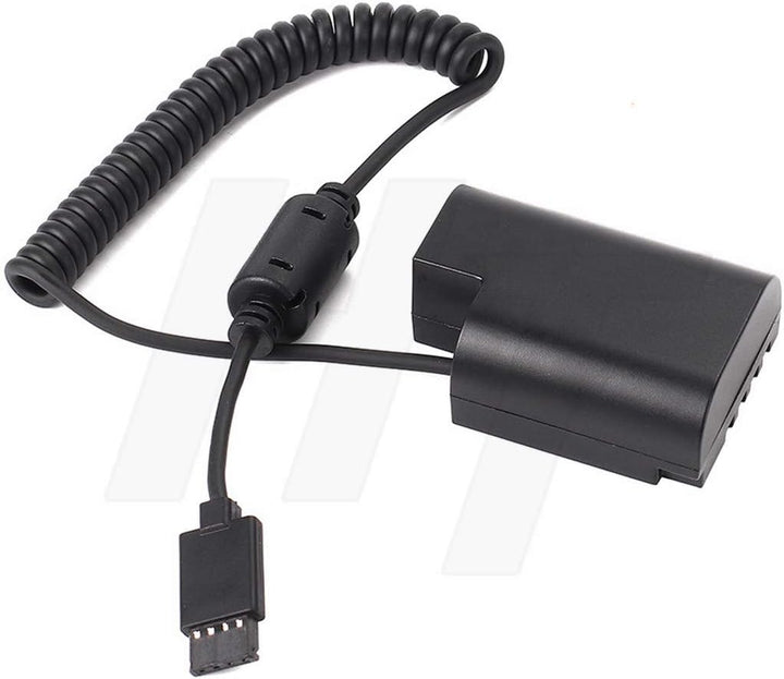 HangTon DMW-DCC12 DC-Koppler-Dummy-Akku-Netzteil für DJI Ronin S auf Panasonic GH3 GH4 GH5 Kamera