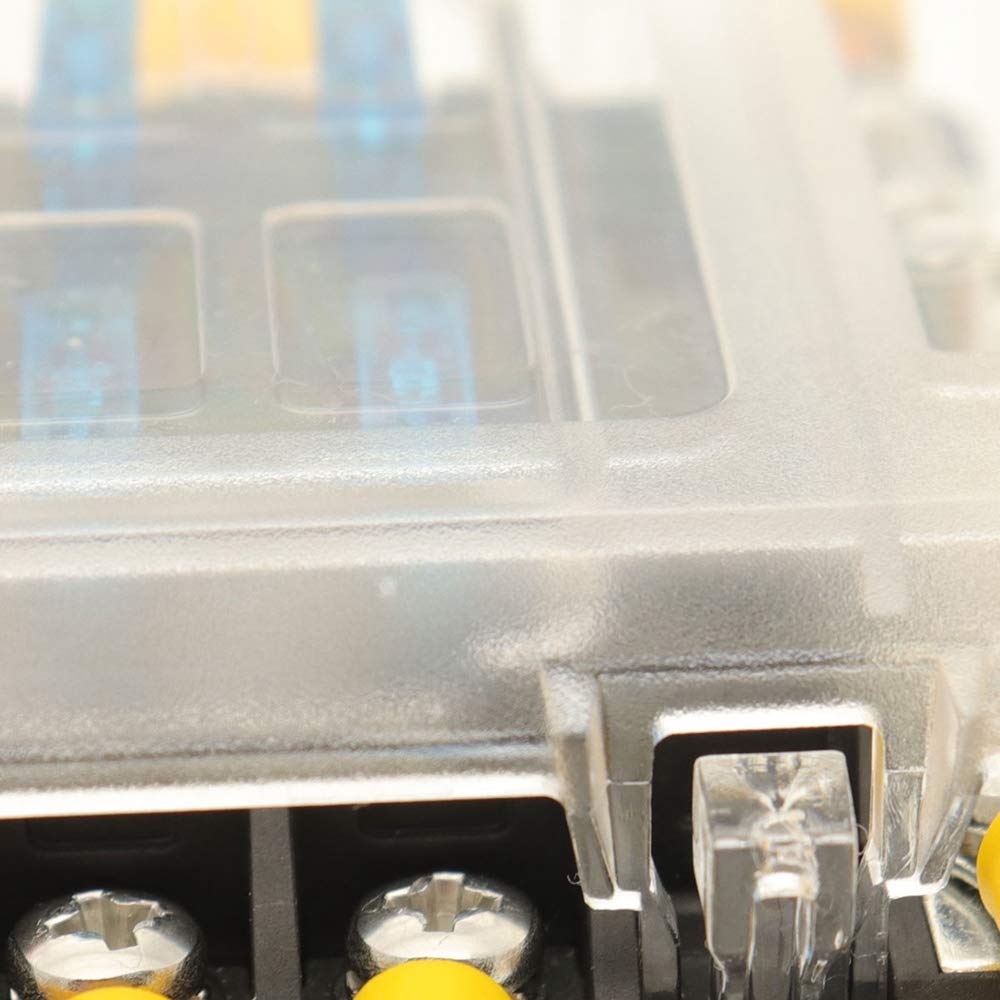 12 Sicherungshalter Minuspol Boot Wohnmobil Wohnwagen Solaranlage Auto Verteilerblock Wohnmobilanhän