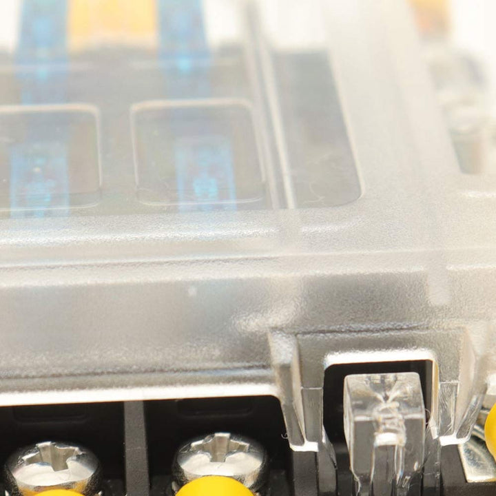 12 Sicherungshalter Minuspol Boot Wohnmobil Wohnwagen Solaranlage Auto Verteilerblock Wohnmobilanhän