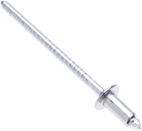 3.2mm x 8mm Blindniete von Keple, Blinde Pop-Nieten, 500 Stück – Edelstahlnieten für Metall,Blindnie