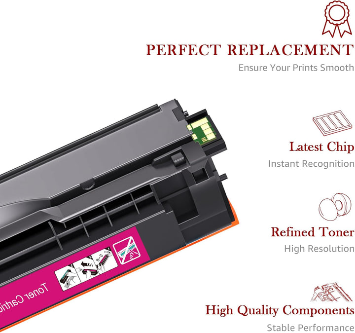 Toner Kingdom CLT-504S Tonerkartusche Kompatibel für Samsung CLT-P504C mit Xpress C1860FW C1810W CLX