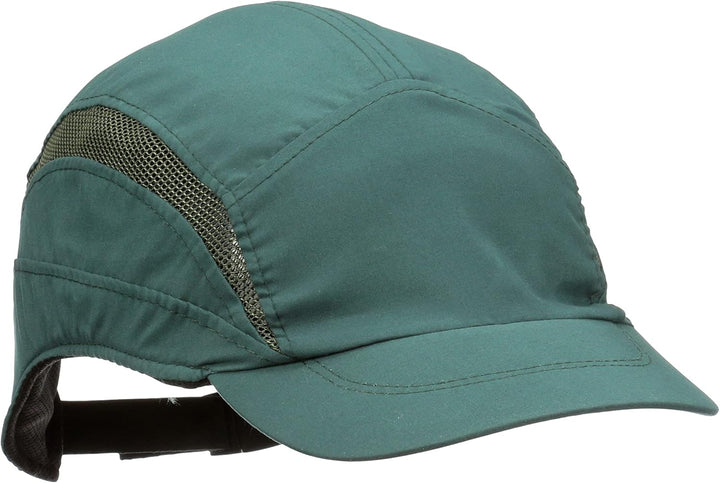 3M™ First Base™ 3 Anstosskappe 2030596, Classic, Dunkelgrün, verkürzter Schirm, 55 mm