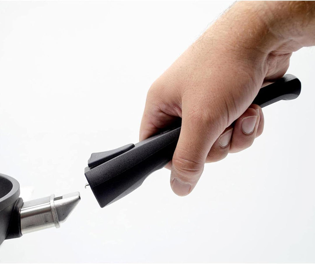 Eurolux Guss-Milchtopf Induktion Ø 18 cm Abnehmbarer Griff - Kleiner Stieltopf Aluguss mit Beschicht