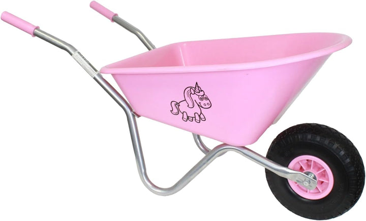 Kinderschubkarre Schiebkarre Metallschubkarre Gartenkarre Diverse Motive Lokomotive Feuerwehr Prinze