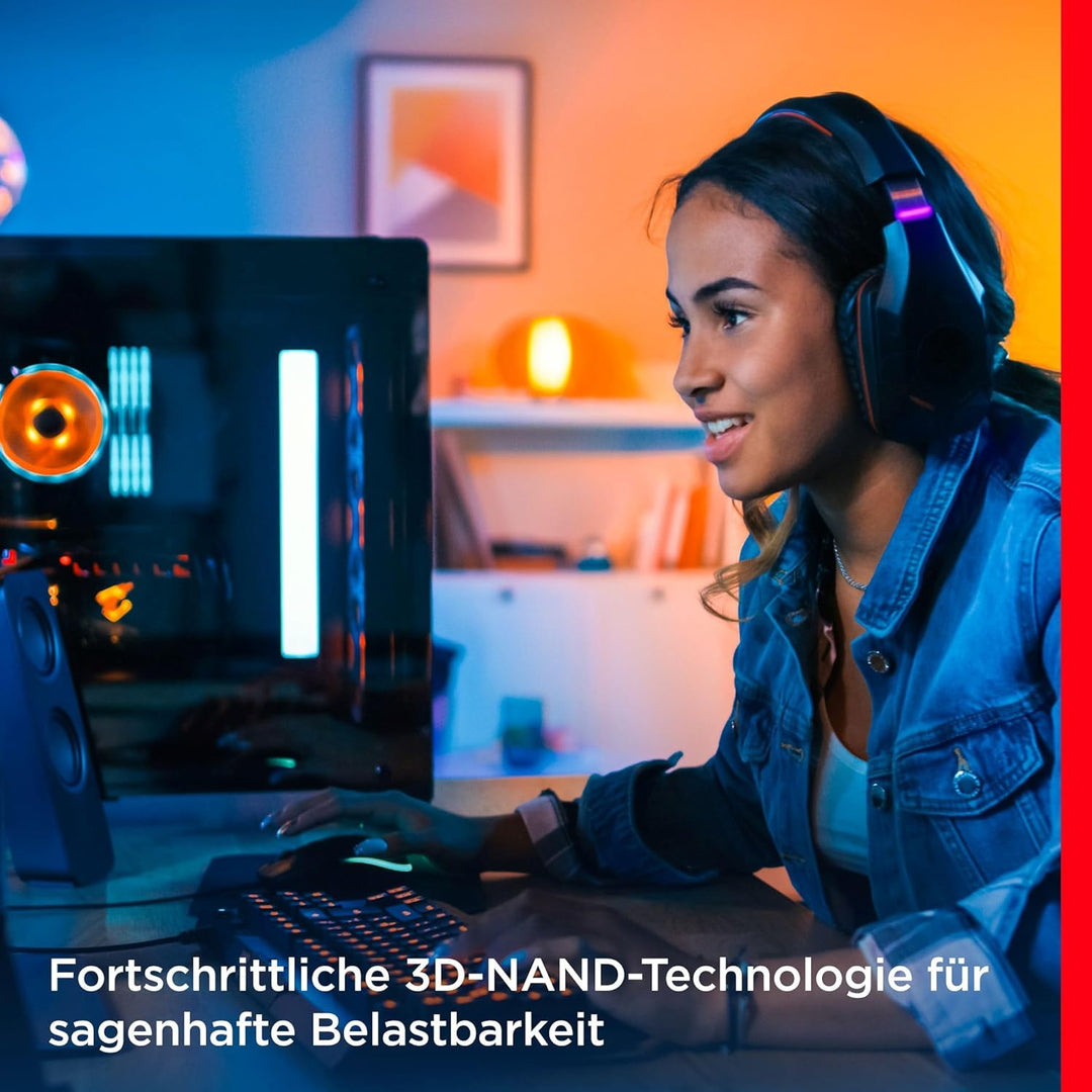 SanDisk Ultra 3D SSD 500 GB interne Festplatte (SSD intern 2,5 Zoll, stossbeständig, 3D NAND-Technol