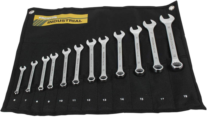 Proxxon SlimLine Ring- Maulschlüsselsatz, 12-tlg. in Wickeltasche