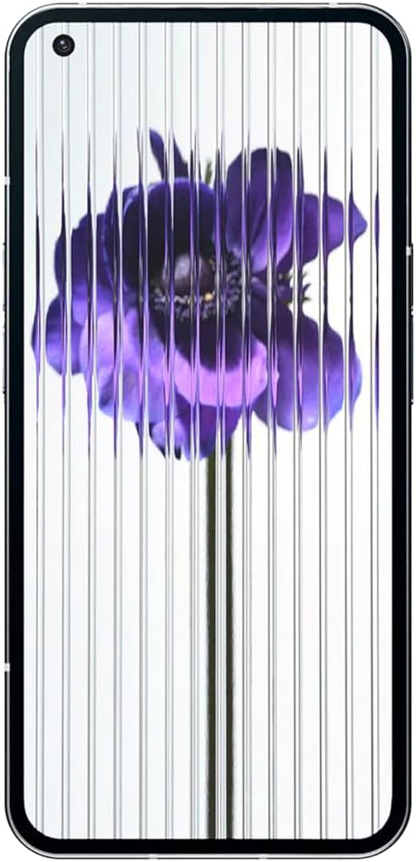 Nothing Telefon (1) - 8 GB RAM + 256 GB, Glyph-Schnittstelle, 50-MP-Doppelkamera, Nothing Betriebssy