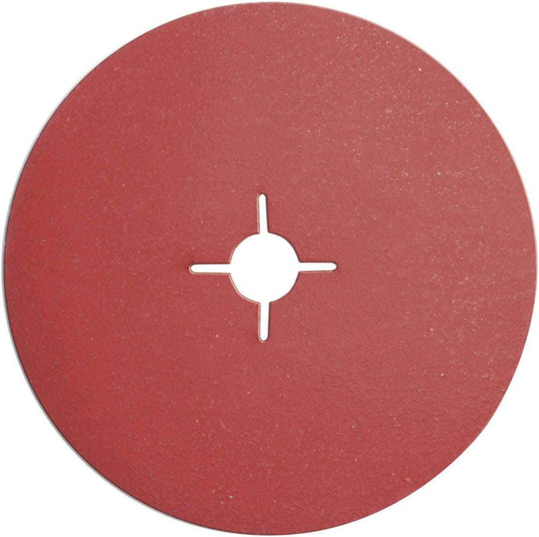 3M 727413 Fiberscheibe Cubitron 987C ø 125 x 22 mm Korn 60 für Metallschliff, rot