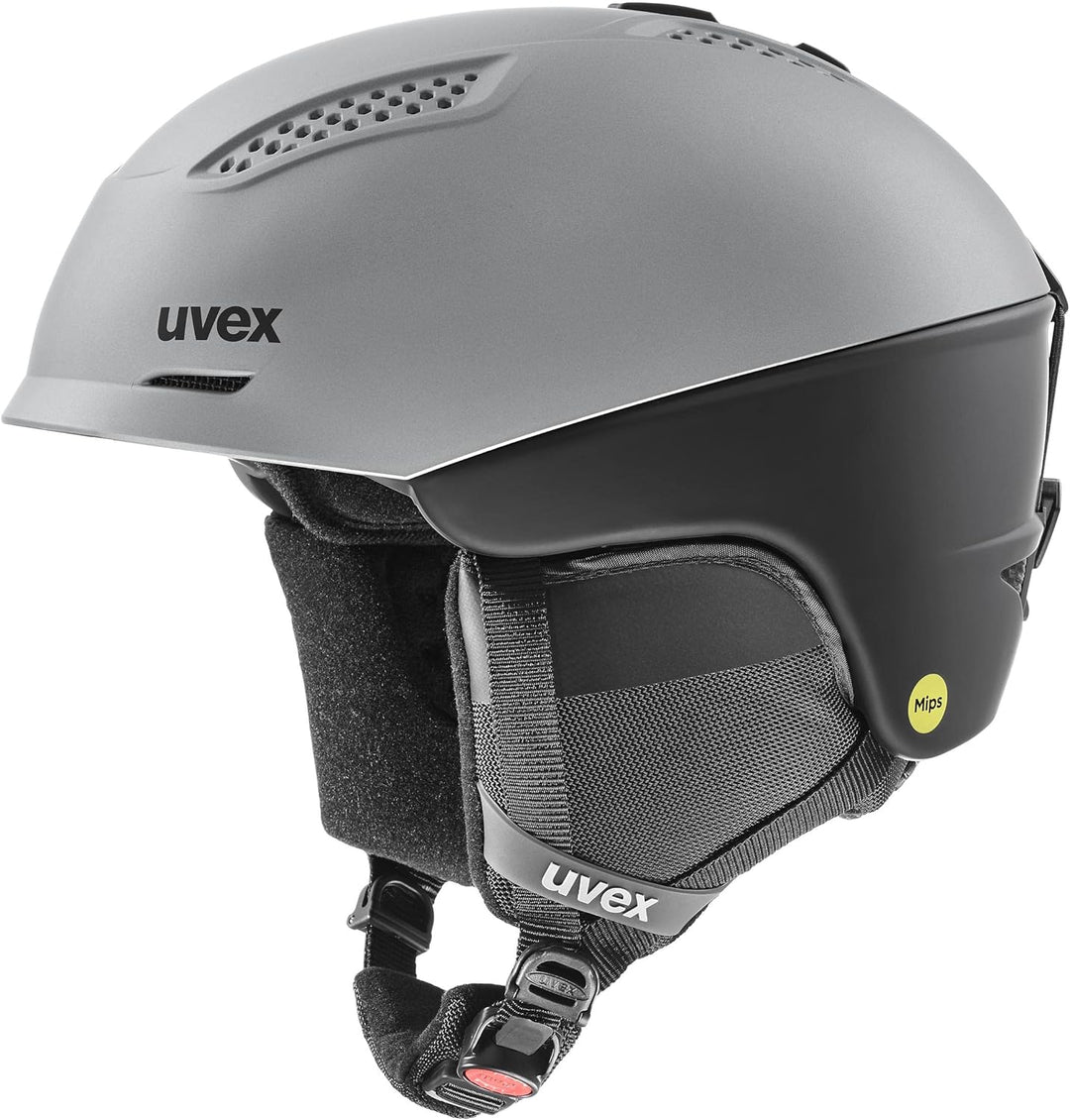 Uvex Ultra MIPS Skihelm Snowboardhelm rhino - black matt 51-55 cm, rhino - black matt 51-55 cm