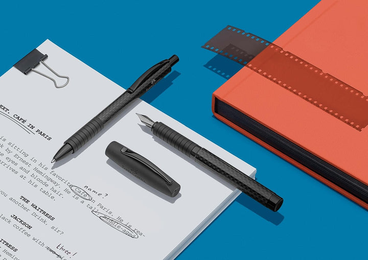 Faber-Castell 146253 - Füller Neo Slim Aluminium, Federbreite B, gunmetal Federbreite B gunmetal, Fe