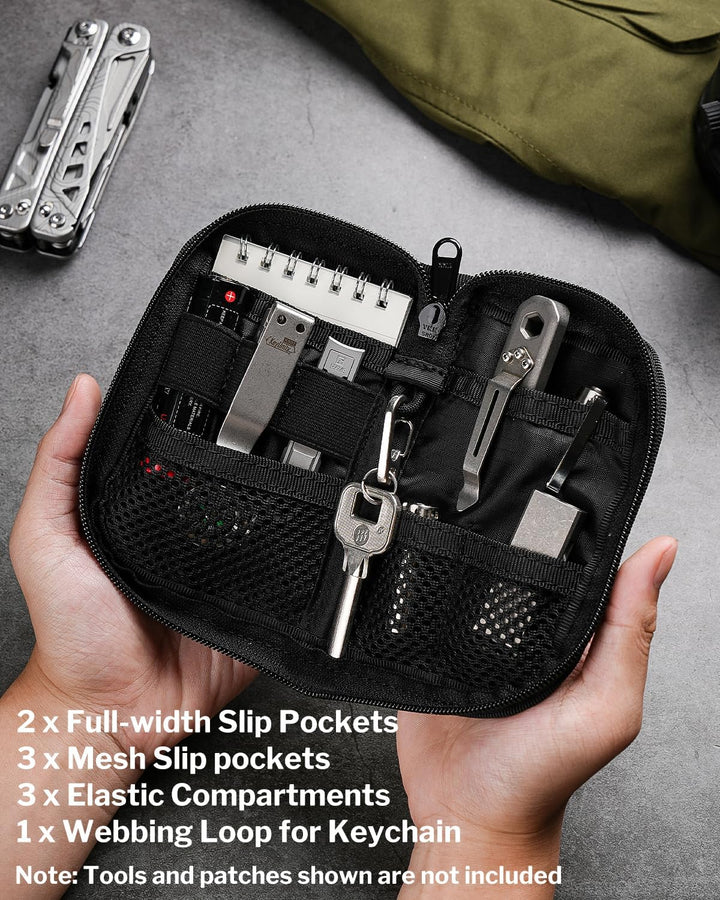 VIPERADE VE10 EDC Multitool Pouch Organizer Multifonction Durable Nylon Tool Pocket Pouch Tools Sche