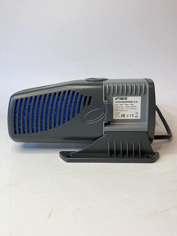 Sicce Syncrapond 2.0 Teichpumpe mit 10m Kabel, hochwertige Qualitätspumpe aus Italien, Pumpe für Ihr