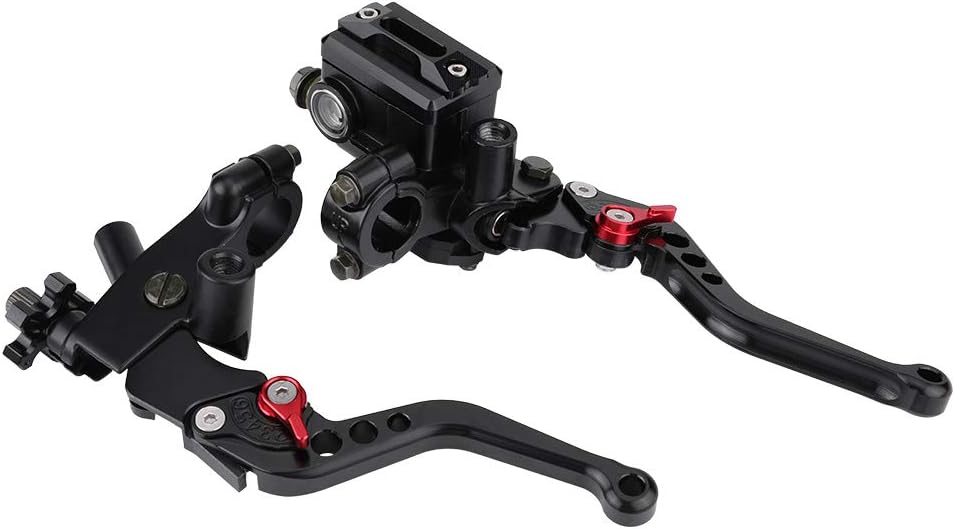 Hauptbremszylinderhebel, 1 Paar 22 mm (7/8 ") Universal-Motorbremskupplungs-Hauptbremszylinder-Reser