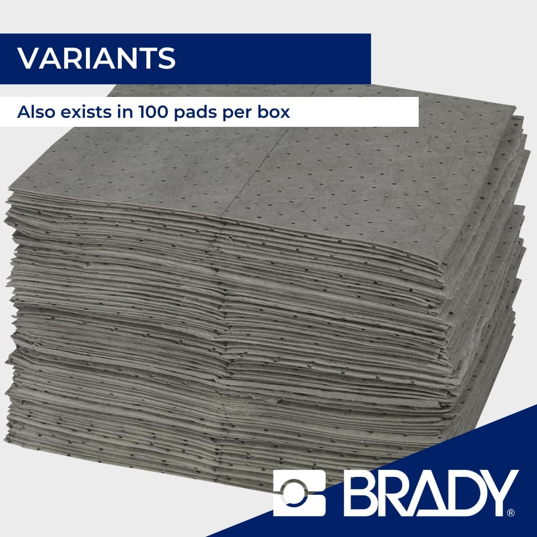 Absorbierende Folie für Allgemeine Zwecke, 400,00mm x 500,00mm, Grau, 200 Stück 400,00 mm x 500,00 m