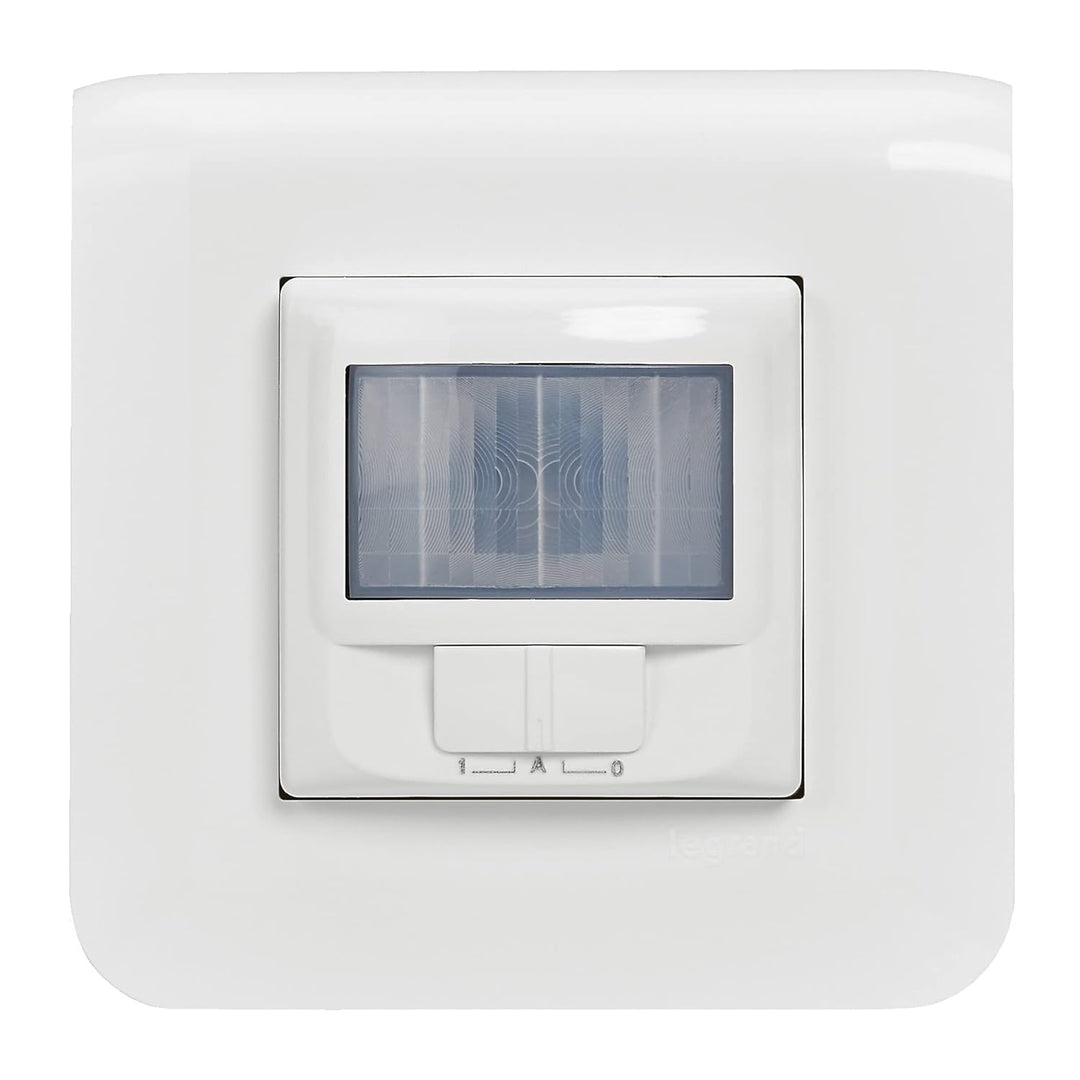 Legrand - Automatikschalter Mosaic weiss komplett mit Platte und Krallenbefestigung