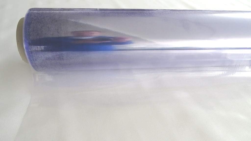 FARTAK PVC KLARFOLIE transparent 130cm / 50mtr Rolle 0,3mm dick LFM Euro 4,90